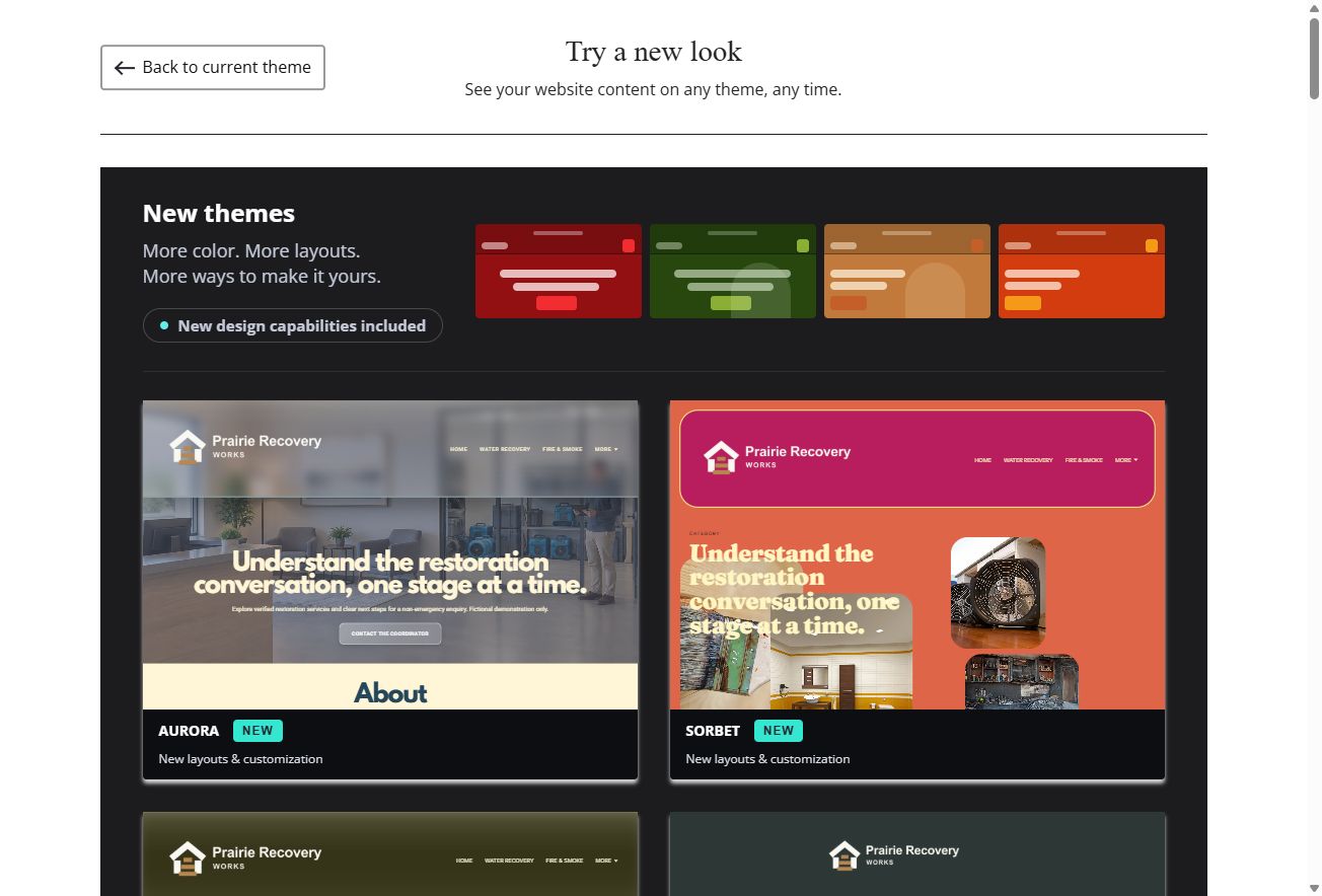 Explore Prairie Recovery Works themes