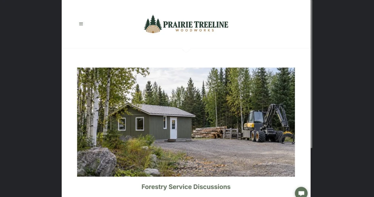 Finished Forestry Service Discussions example — privacy-cropped excerpt