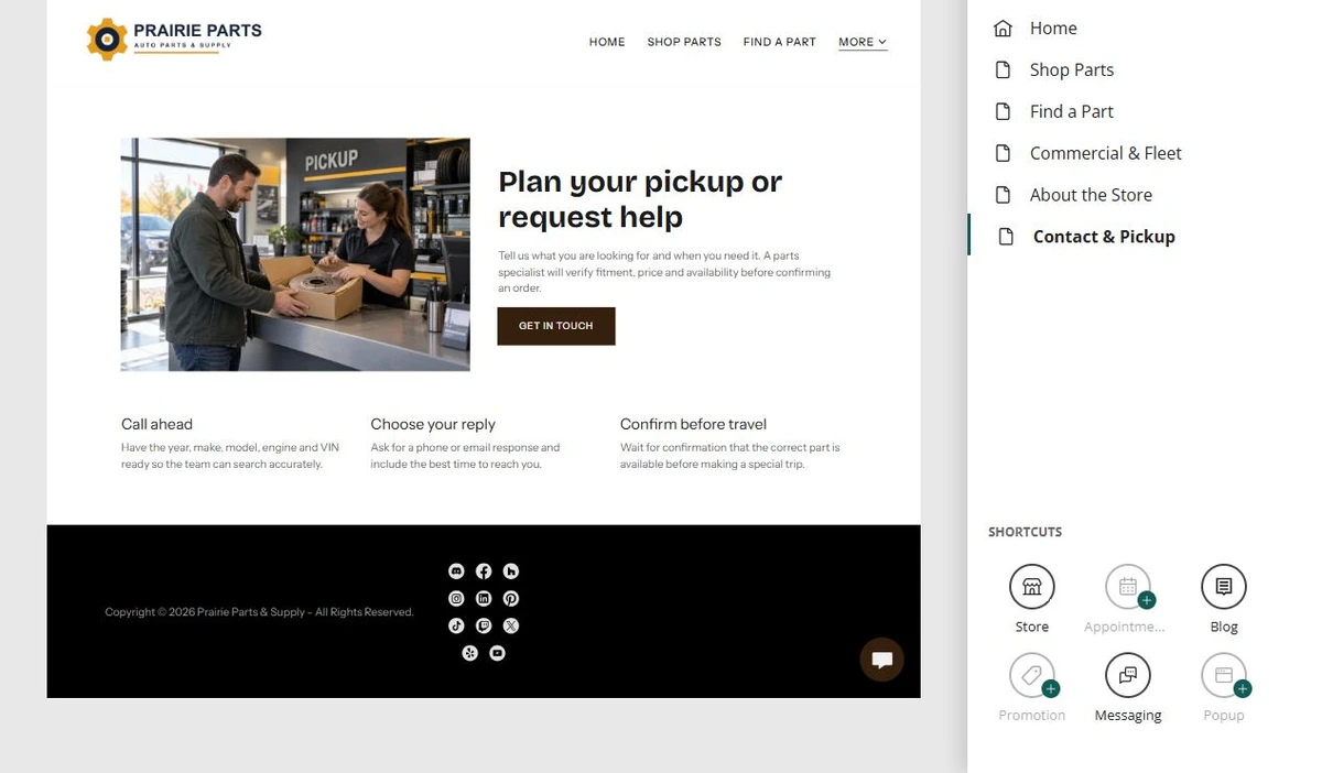 Explore the editor setup — privacy-cropped excerpt
