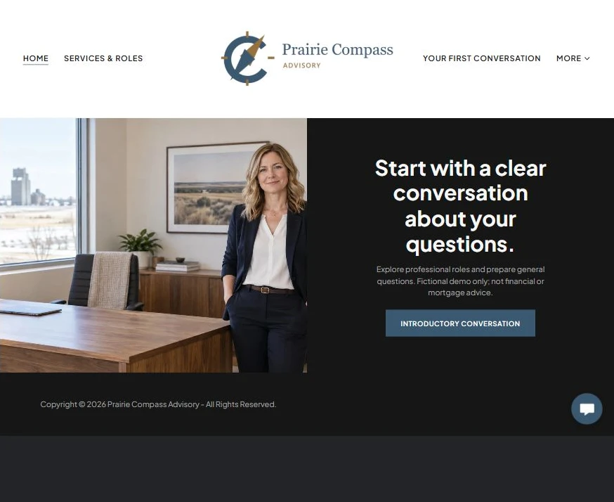 Captured first-screen Home example — privacy-cropped excerpt
