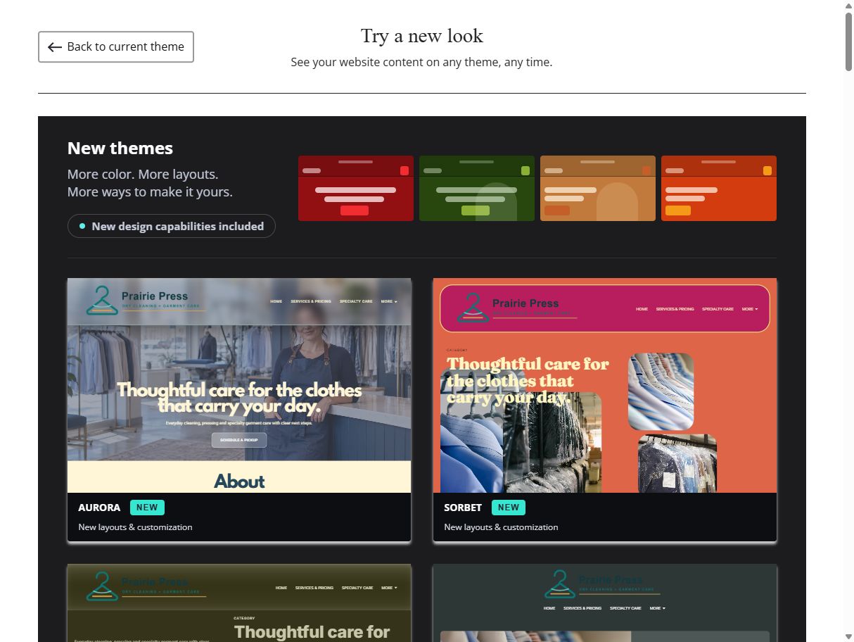 Explore Prairie Press new themes