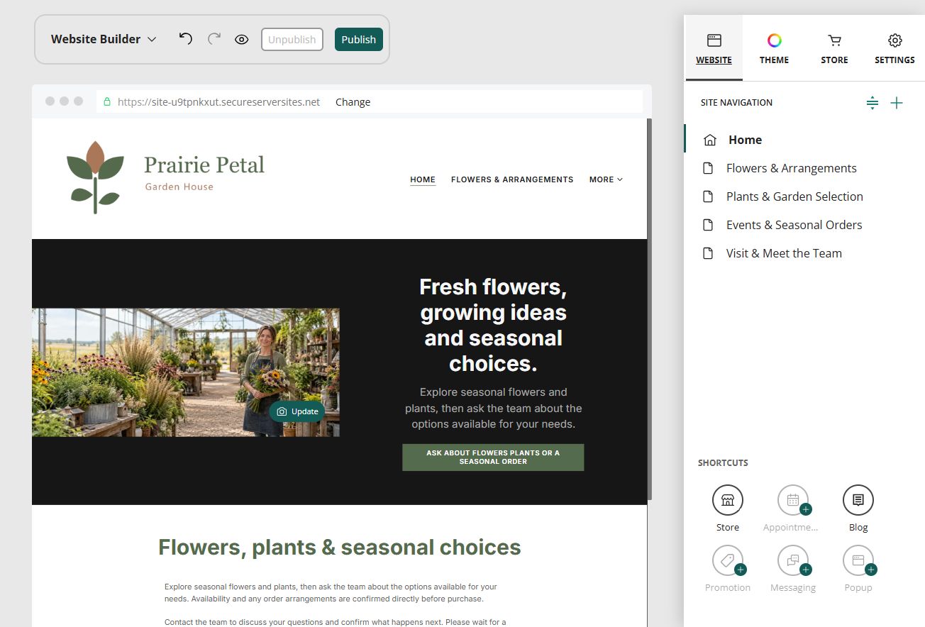 Site navigation