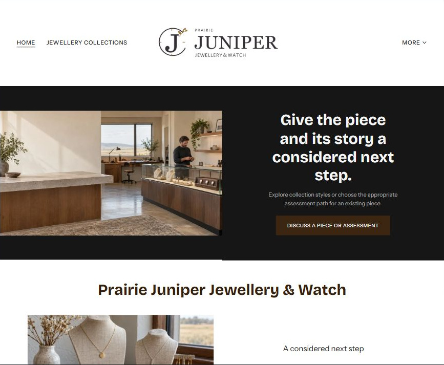 Captured first-screen Home example