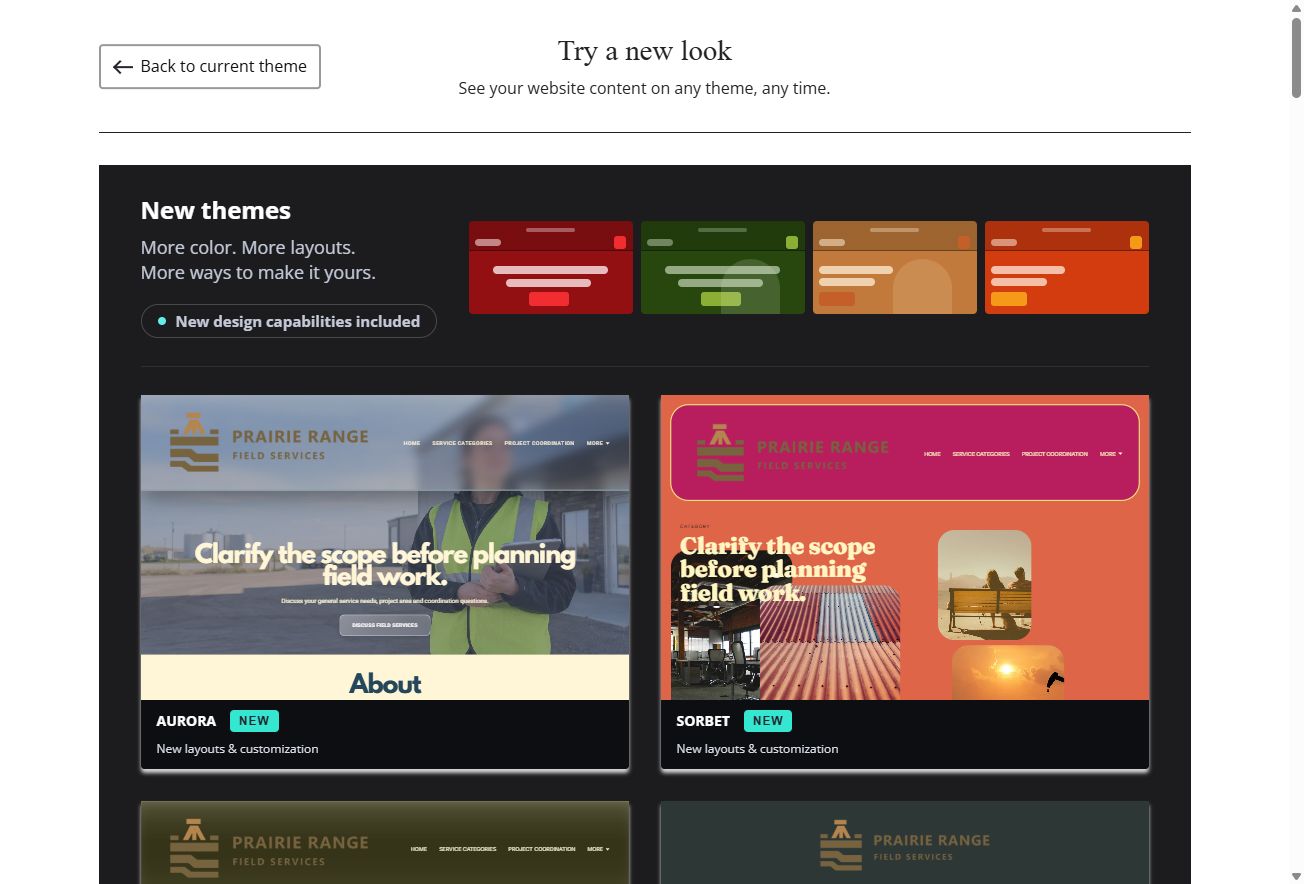 New Themes 1
