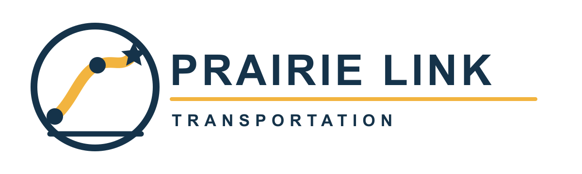Prairie Link Transportation example company logo